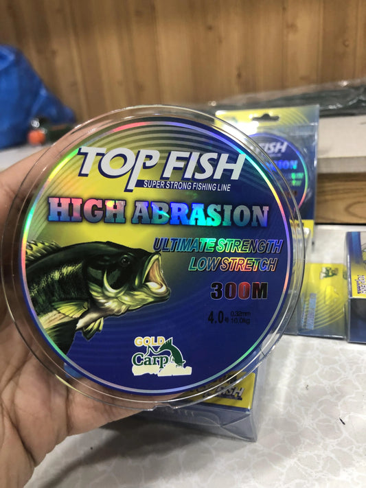 Spool of Top Fish high abrasion fishing 