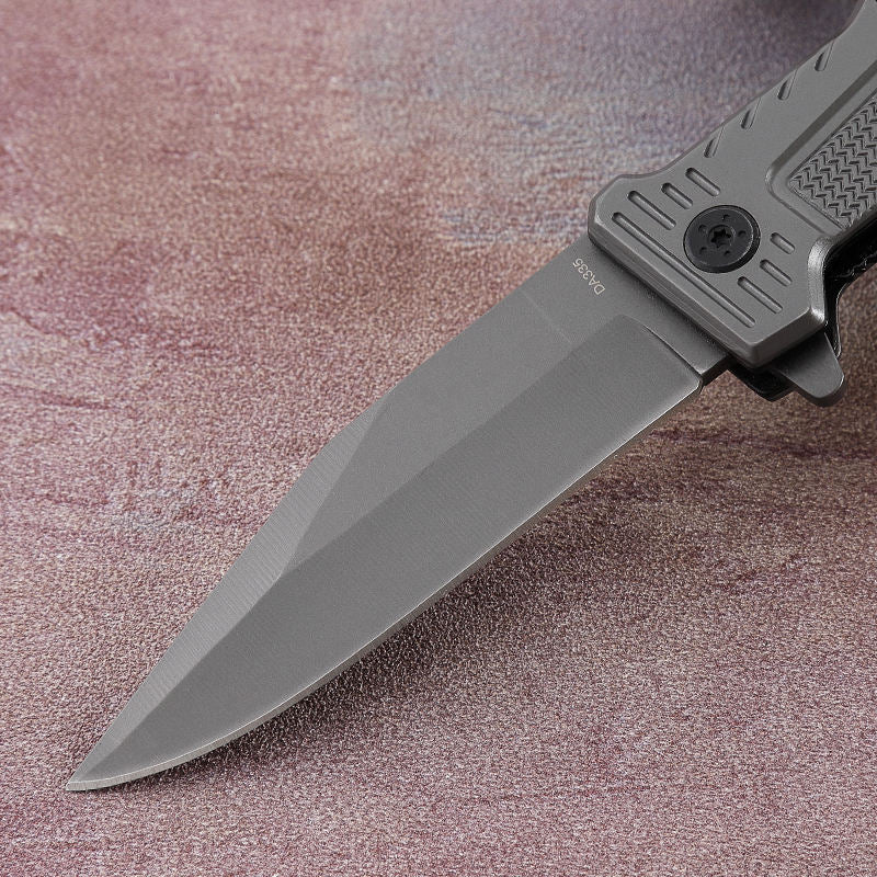 Folding pocket tool with ergonomic grip for comfortable handling