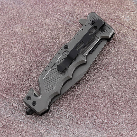 Handmade Coating Black Folding Pocket Tool with durable black finish