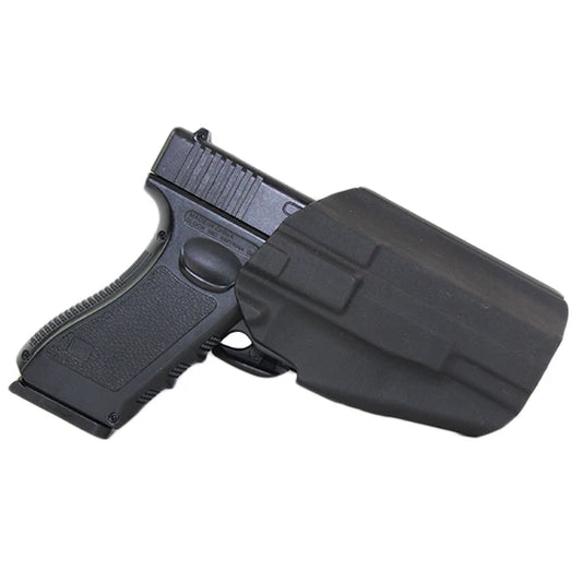 Glock Polymer OWB Belt Holster – Fits Glock 17, 18, 19, Kral KR19 – Right-Handed