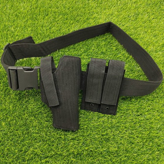 Imported Belly Belt Holster for 9mm and 30 Bore Pistols with 2 Spare mag pouches
