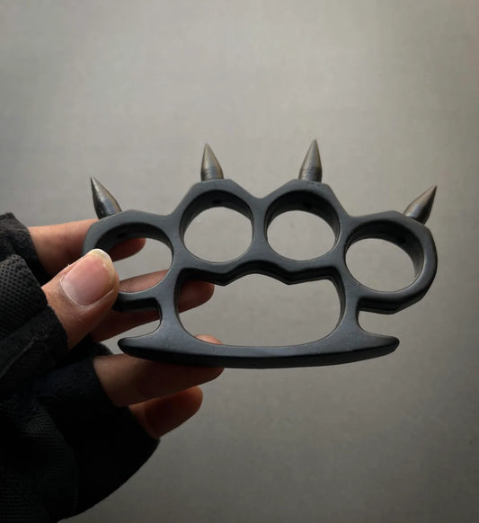 Metal Knuckle Duster – Black