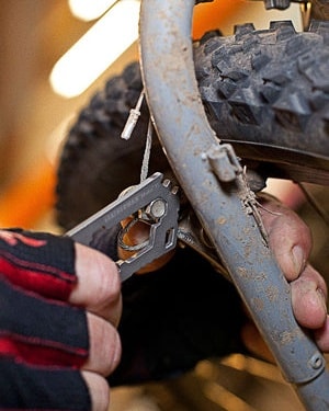 "Leatherman Mako Ti multi-tool in titanium finish"