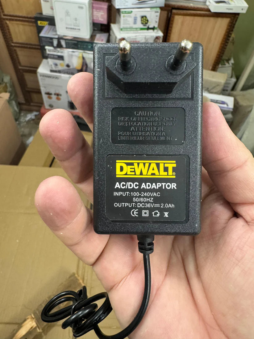 Lightweight Dewalt electric chainsaw for garden use