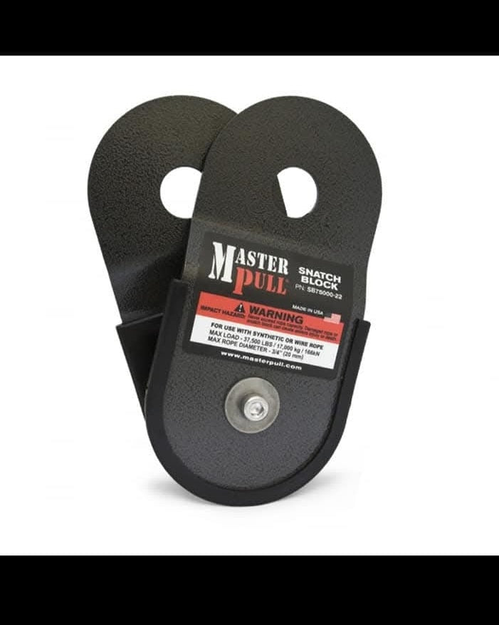 MASTERPULL snatch block, 4x4 recovery pulley, off-road snatch block, heavy-duty snatch block, winch pulley Pakistan, recovery gear Pakistan, synthetic rope snatch block, steel cable pulley, USA made snatch block, offroad recovery pulley, winch accessory Pakistan, kevlar bearing pulley, stainless steel sheave block, vehicle recovery tool, overlanding gear Pakistan, towing pulley block, off road gear Pakistan, masterpull pulley Pakistan, 75000 lb snatch block, recovery equipment Pakistan
Black