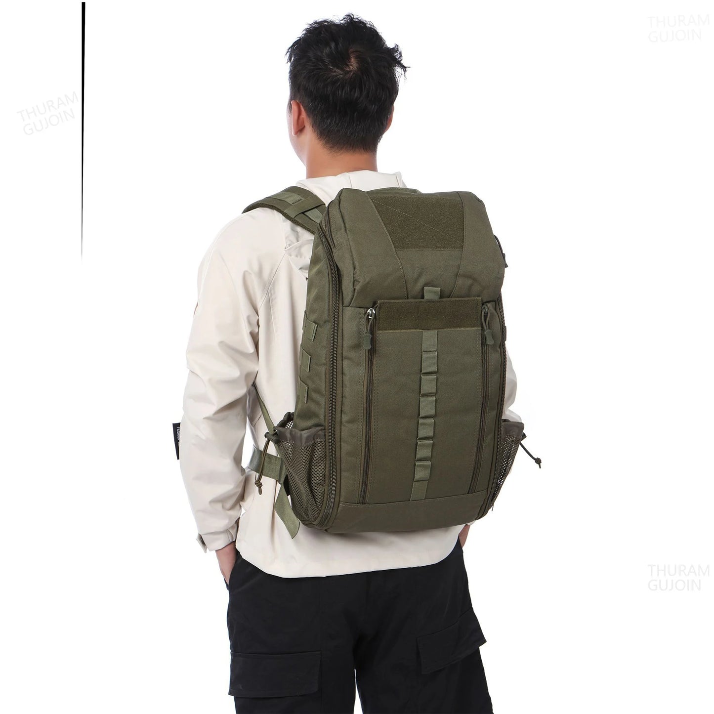 Multi-functional medical backpack in khaki color