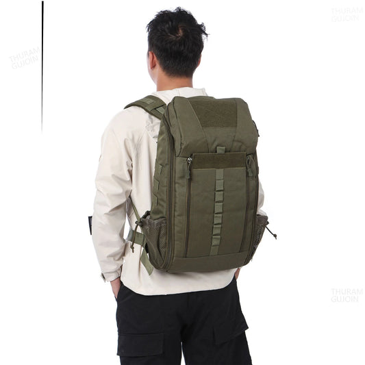 Multi-functional medical backpack in khaki color