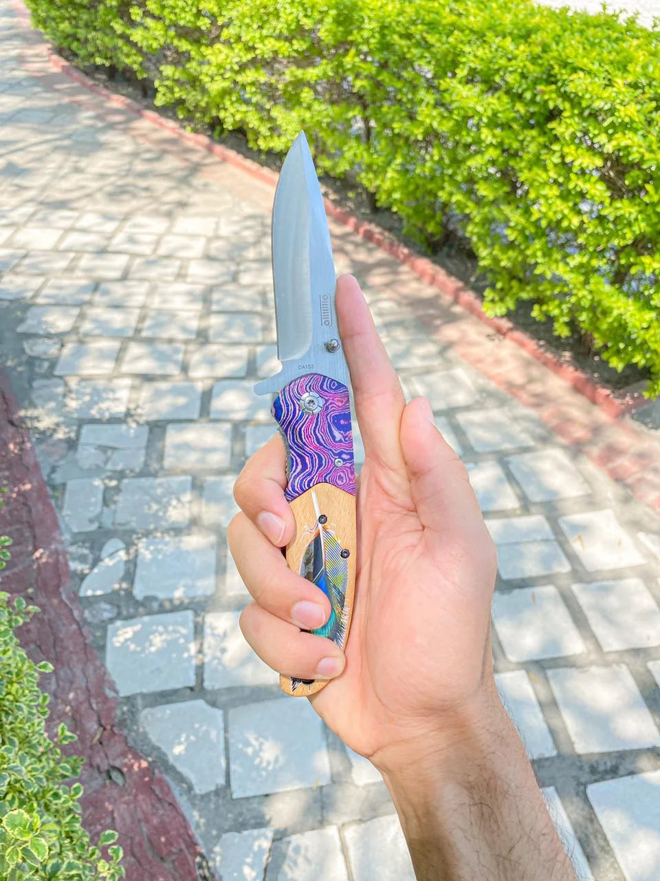 "Multi-use tool with ergonomic handle for precision tasks"