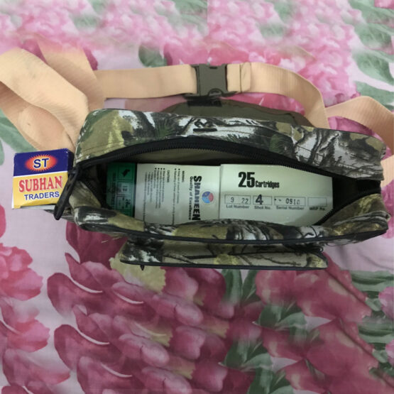 Outdoor cartridge shoulder bag made of durable parachute fabric