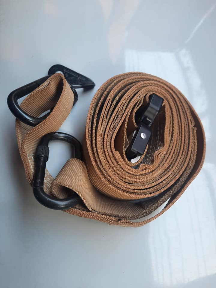 Personal protection climbing gear kit with durable carabiners