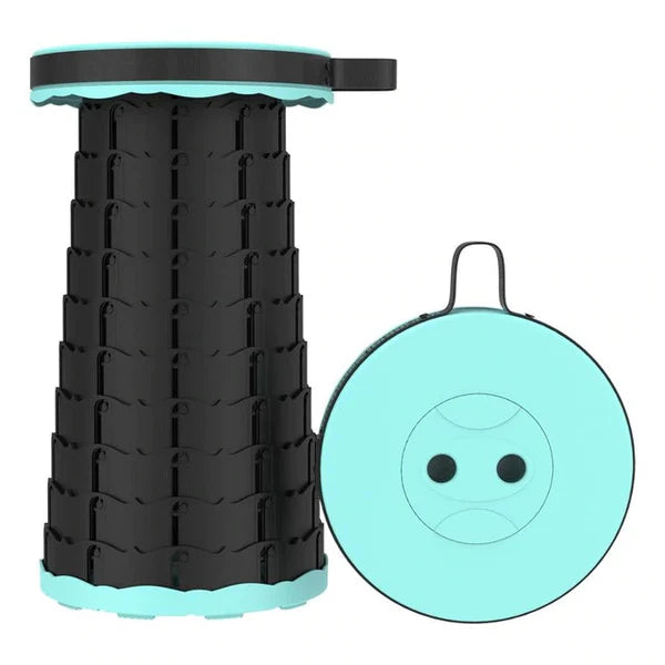 Retractable Portable Camping Stool Chair – Compact, Strong & Easy to Carry