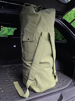 Rothco GI duffle bag Pakistan, military canvas gear bag, tactical duffle bag, Rothco canvas bag, double strap travel bag, outdoor gear bag, large military bag Pakistan, durable canvas duffle
