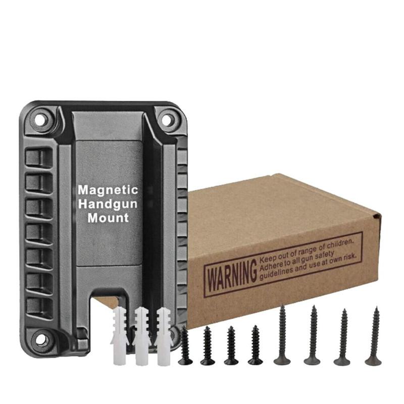 Magnetic Gun Holster Mount – Concealed Quick-Draw Holder for Handguns (Fits Glock 17/19 & More)