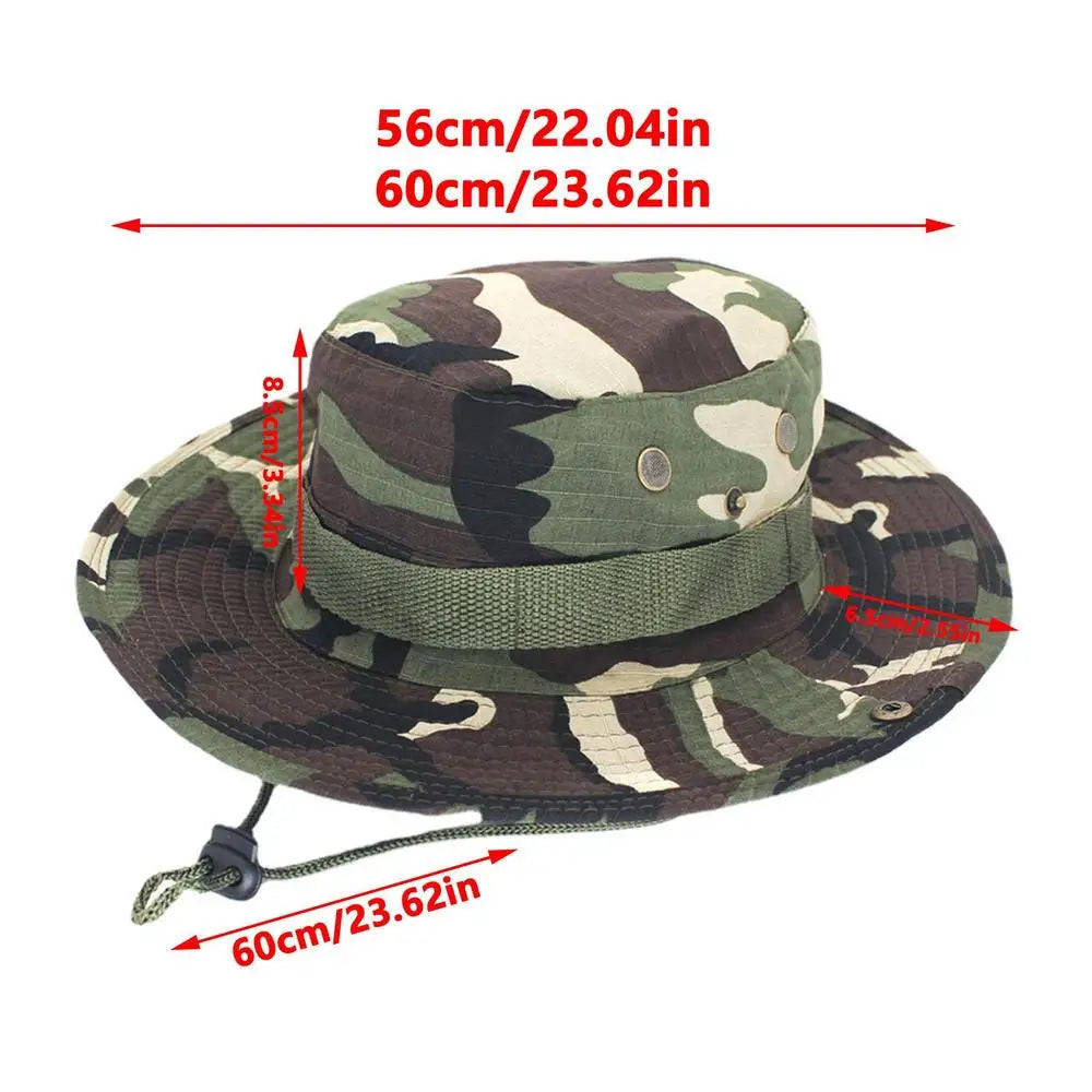 Bonnie Breathable Wide Brim Sun Hat – UV Protection Outdoor Hat for Hiking, Fishing & Travel
