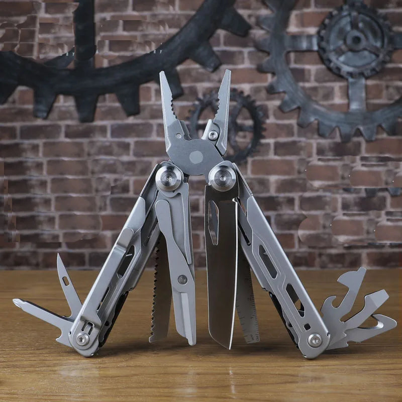 BHBT 6B 17-IN-1 Multifunctional Pliers Cutter Tool Outdoor Survival Multitool Pocket Knife