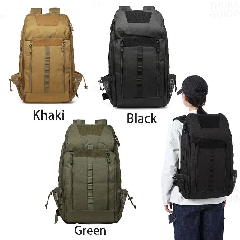 Multi-Functional Medical Backpack – First Aid & Outdoor Gear Bag (Khaki)