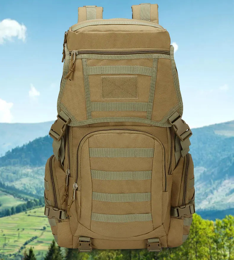 Tactical Multi-Functional Hiking Backpack – Durable Outdoor Bag for Camping & Trekking