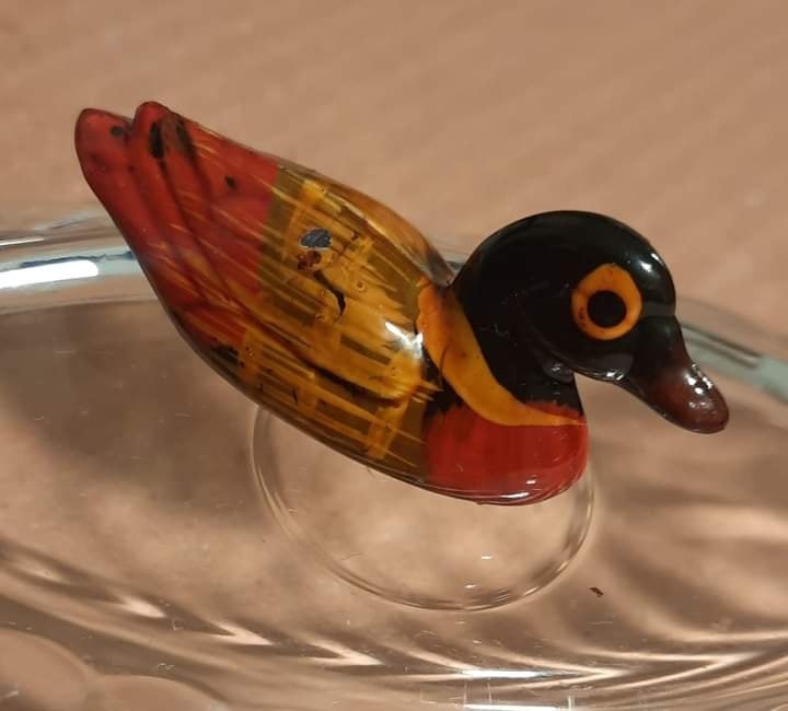 Set of 6 baby duck figurines for home decor one piece