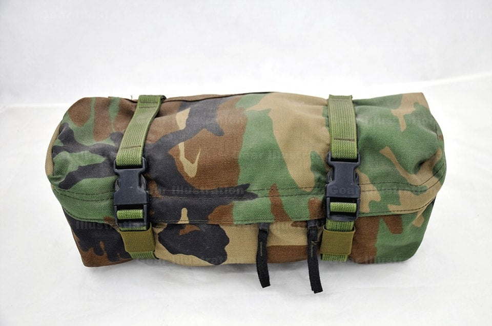 USGI waist bag, Cordura nylon pouch, tactical waist bag Pakistan, water-resistant waist bag, military waist pouch, MOLLE compatible pouch, adjustable waist bag, outdoor waist pack, EDC waist pouch Pakistan, army surplus Pakistan, compression strap bag, quick release clip pouch, hiking waist bag, security gear Pakistan, tactical gear Pakistan, fanny pack tactical, military utility pouch, bug out bag pouch, durable waist bag, US army waist bag
 Front