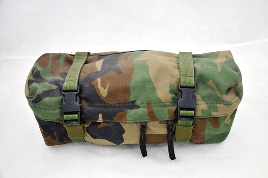 USGI waist bag, Cordura nylon pouch, tactical waist bag Pakistan, water-resistant waist bag, military waist pouch, MOLLE compatible pouch, adjustable waist bag, outdoor waist pack, EDC waist pouch Pakistan, army surplus Pakistan, compression strap bag, quick release clip pouch, hiking waist bag, security gear Pakistan, tactical gear Pakistan, fanny pack tactical, military utility pouch, bug out bag pouch, durable waist bag, US army waist bag
 Front