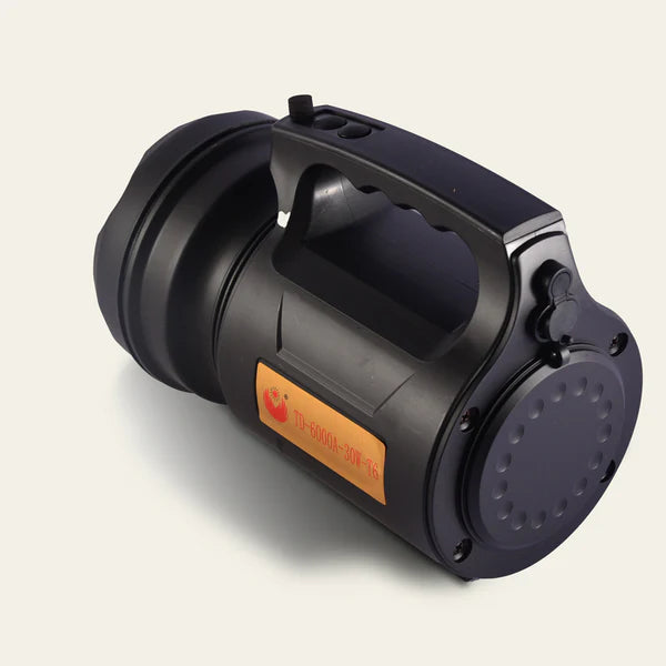 "Waterproof and durable tactical searchlight for search and rescue or outdoor adventures"
