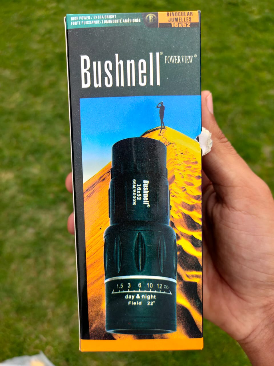 Bushnell 16x52 Monocular Telescope Lens – Compact & Powerful Optics