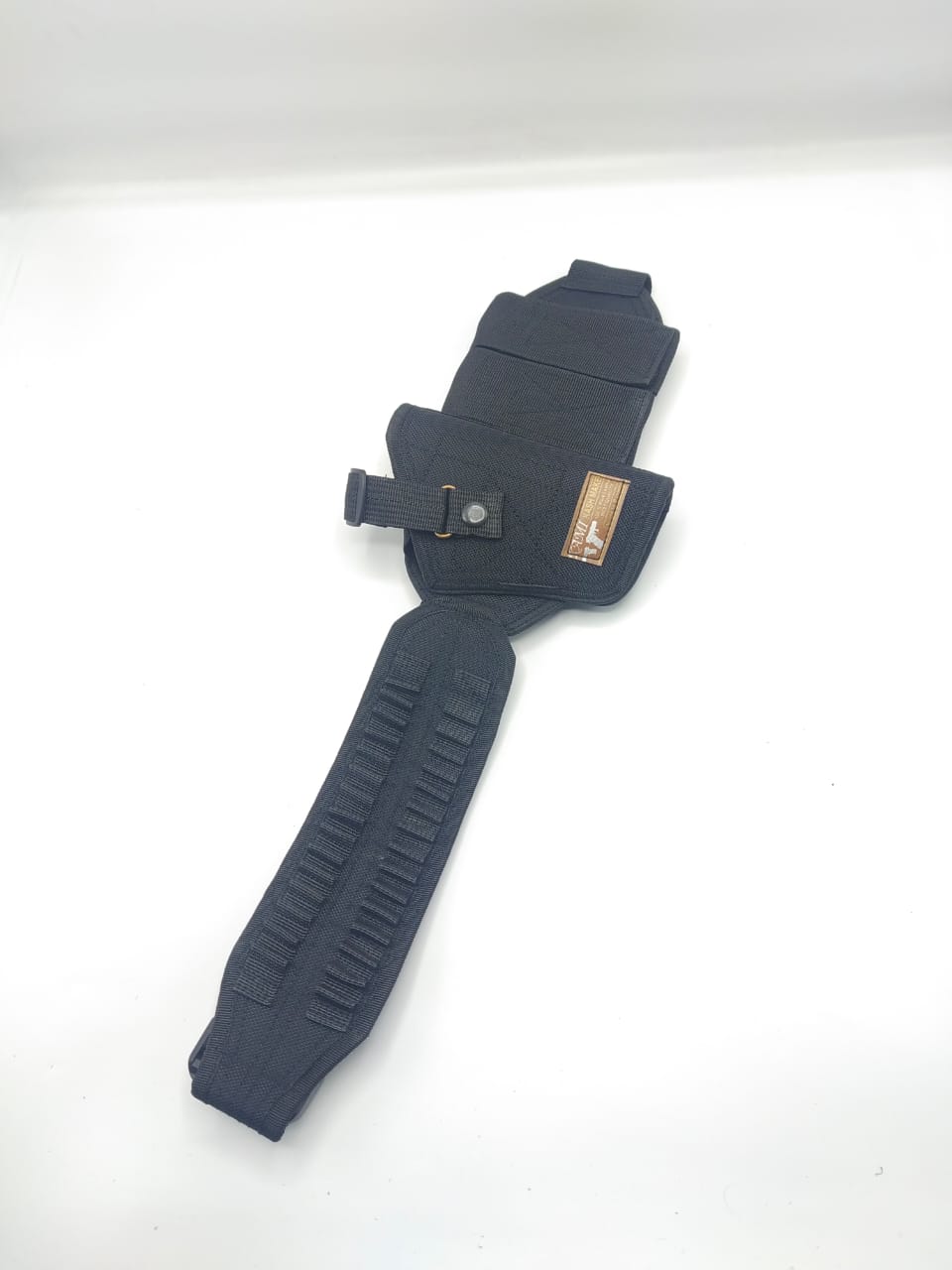 Belly belt hoslter for 30 bore and 9mm pistols with 2 spare magazine pouch and extra bulets holders