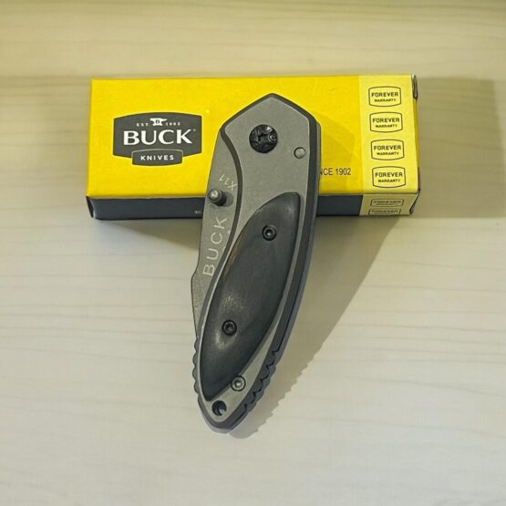 Buck Pocket Folding Knife – 7cm Blade, 15cm Overall Length