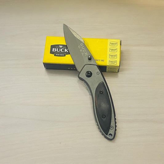 Buck Pocket Folding Knife – 7cm Blade, 15cm Overall Length