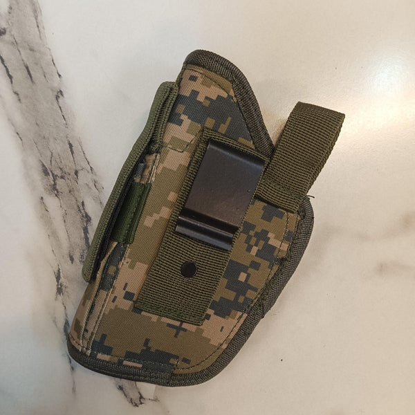 Tactical Holster with Pouch – Secure, Adjustable Holster for Handgun & Gear in Pakistan