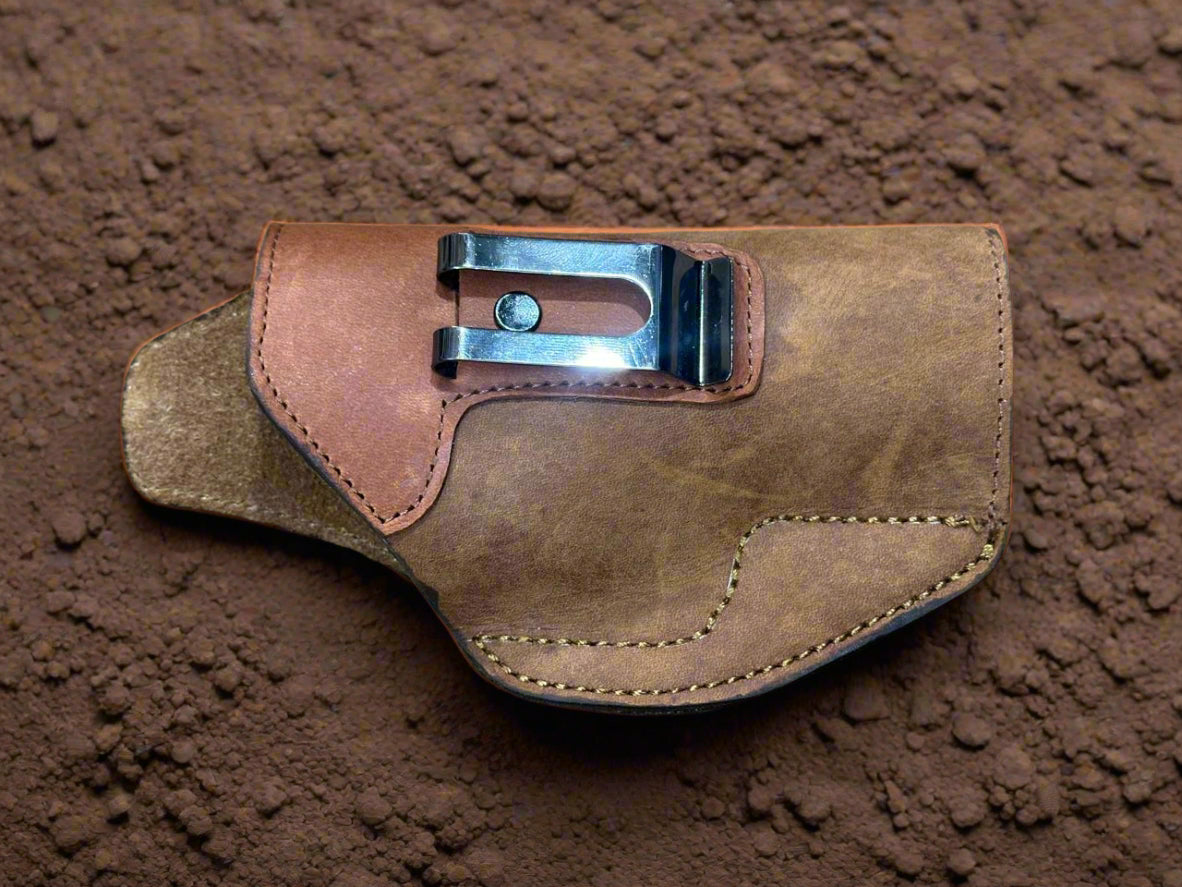 High-Quality Leather IWB Pistols Holster  – Comfortable, Concealed Carry