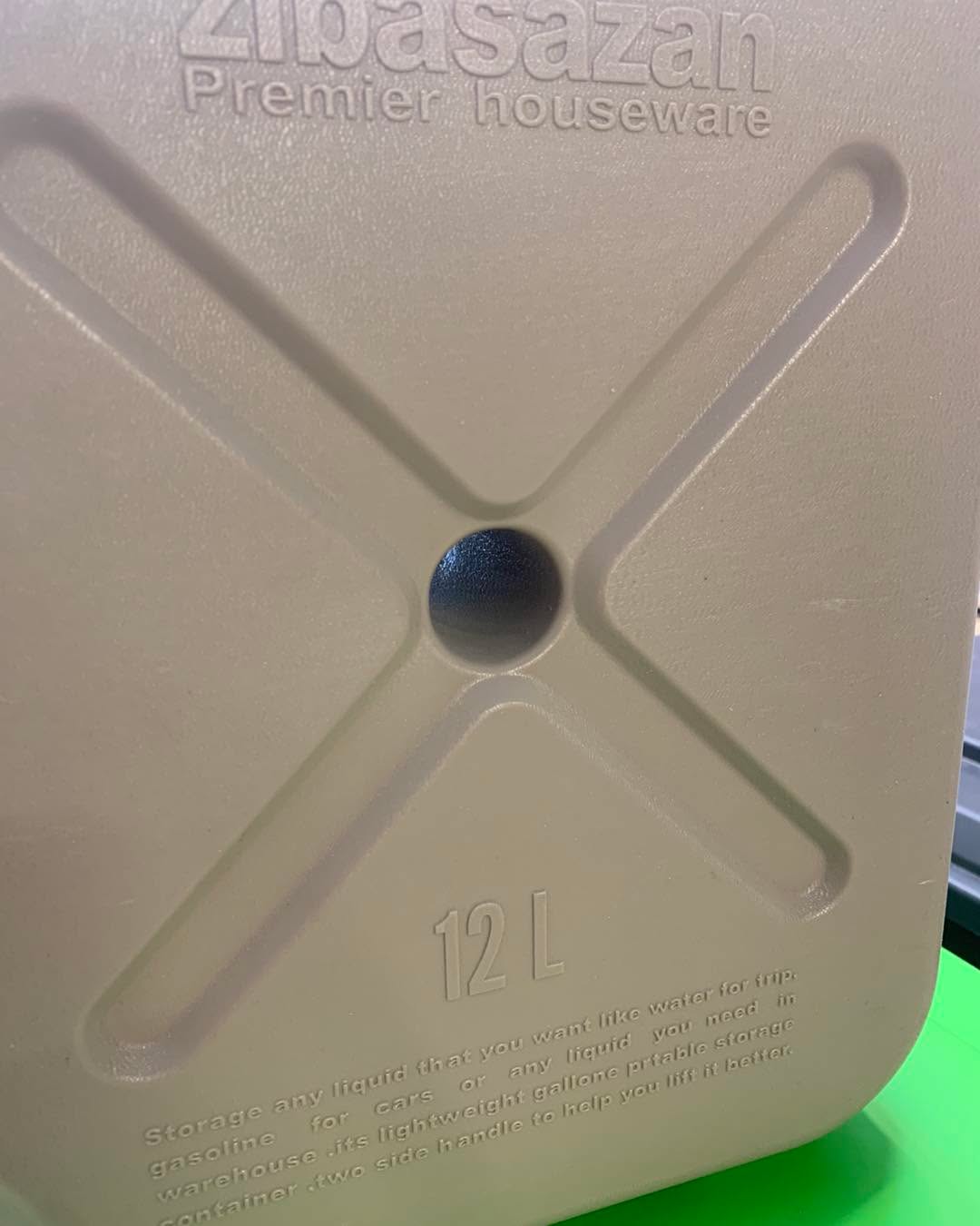 Ziba Sazan Water Gallon Tank 12 ( Green)