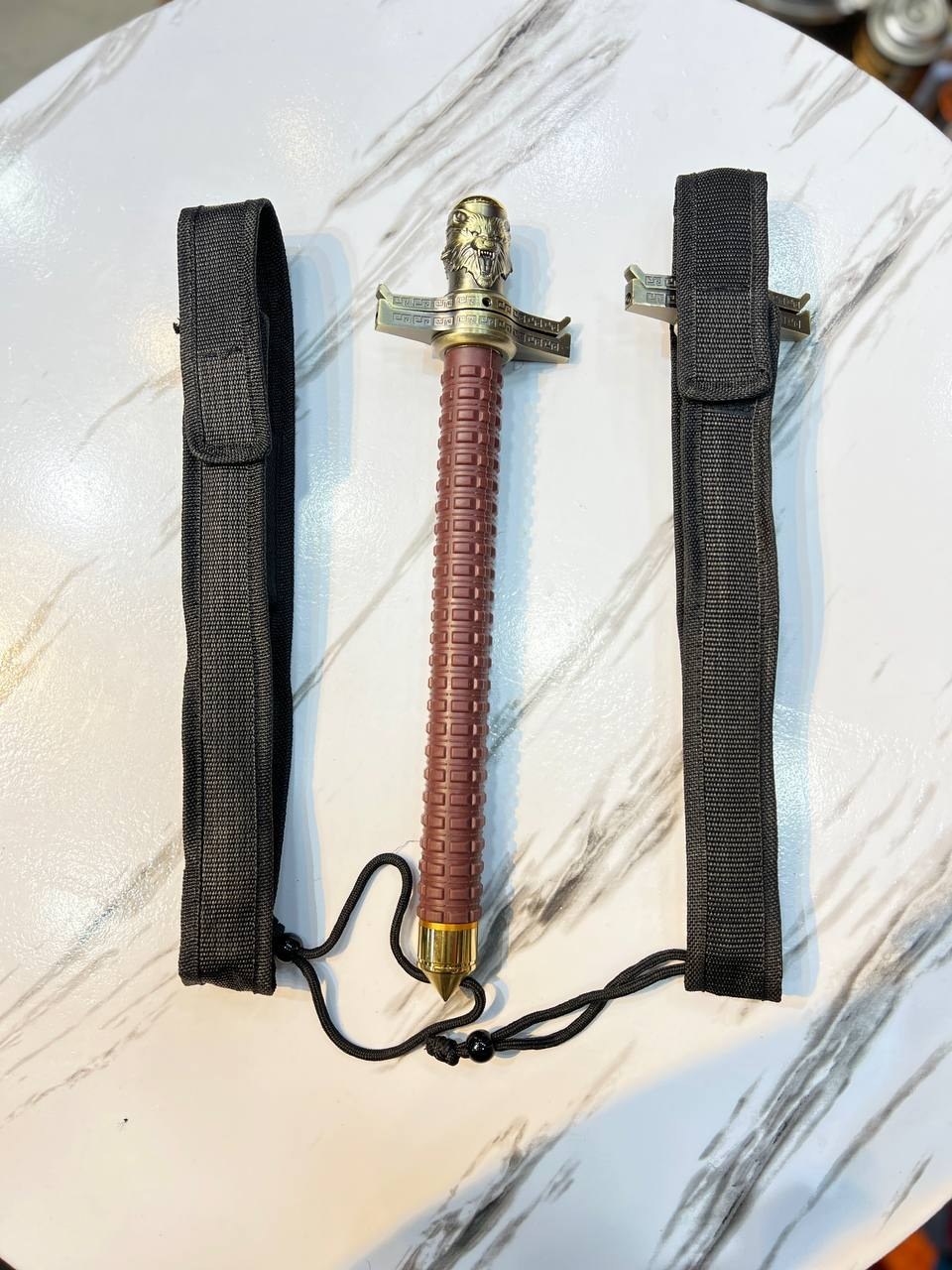 Lion Face Baton Self-Defense Tool – Powerful Personal Protection with a Fierce Design