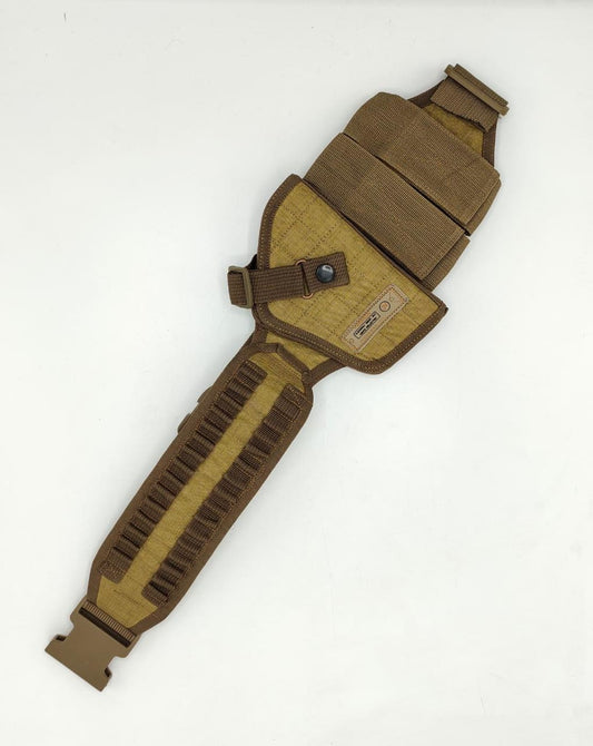 Universal Belt Holster Pistol Cover with adjustable belt and 2 spare mag pouches