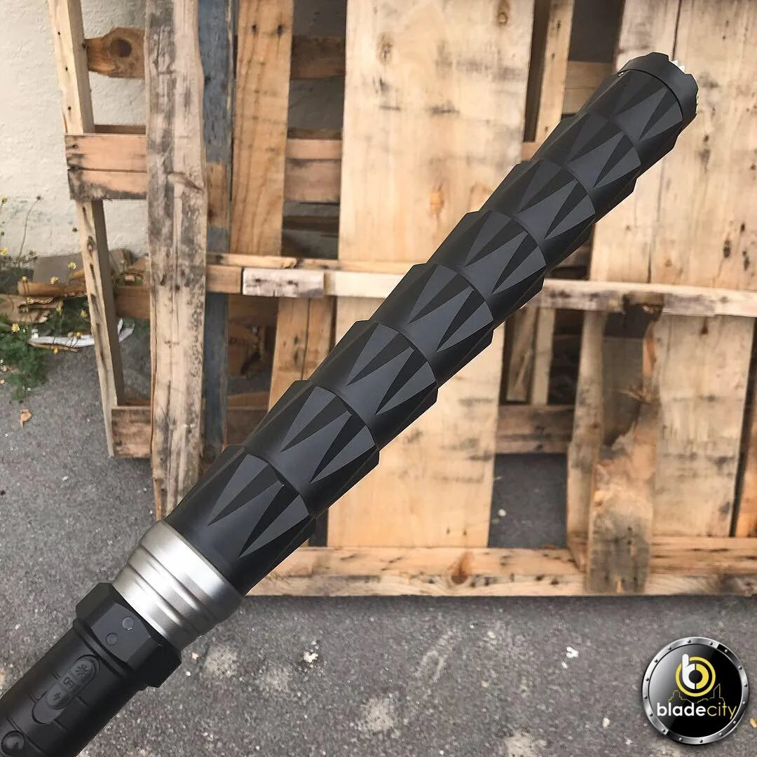 Mega Electro Blaster – Tactical Flashlight with Built-In Stun Feature for Personal Safety