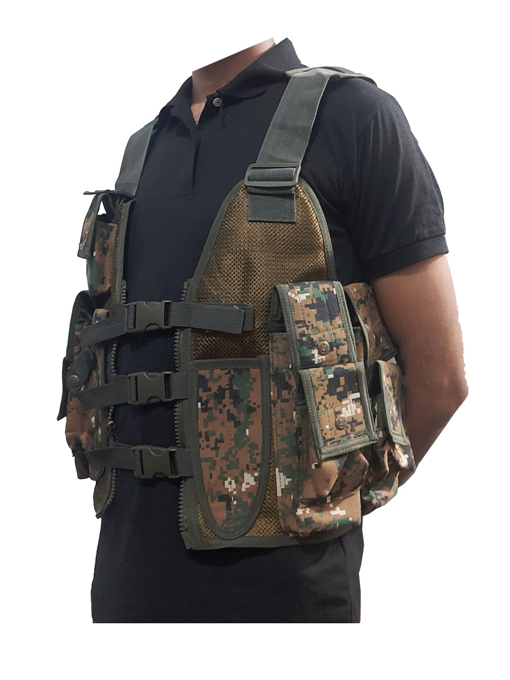 Tactical Magazine Vest – Police & Army Style Bandolier Vest for M4, AKM, M16