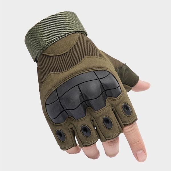 Tactical Protective Half Finger Gloves Outdoor Bike Fitness gloves