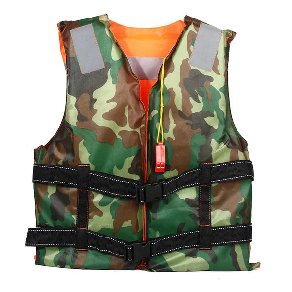 Life Jacket Vest (120 KG Capacity – 50×60 cm) – Essential Safety for Boating, Jet Skiing & Water Sports