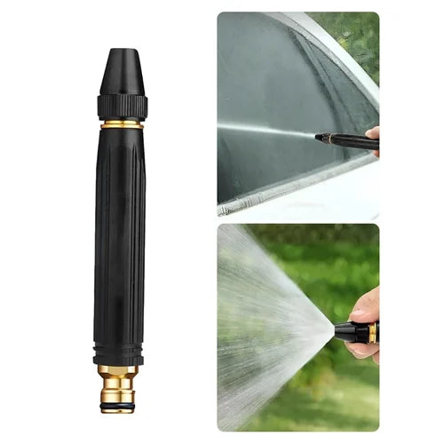 High Pressure Upgrade Metal Spray Gun Nozzle Tool – Adjustable Heavy-Duty Water Hose Nozzle for Car Wash & Garden