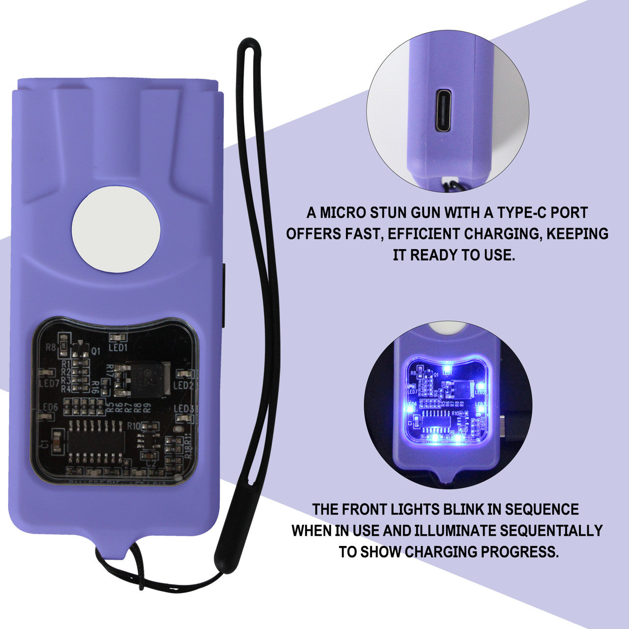 Small Stun Gun Flashlight – Compact, Rechargeable Personal Safety Tool