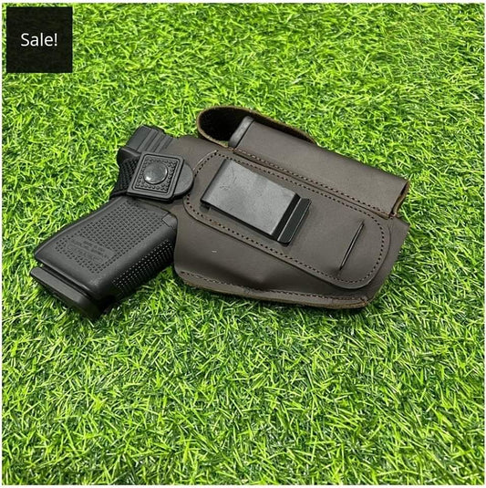 pant holster, OWB holster, right side holster, 9mm pistol holster, outside waistband holster, tactical holster, pistol holster Pakistan, 9mm gun holster, secure pistol carry, quick draw holster
