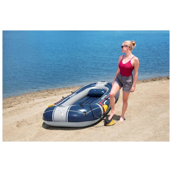 Inflatable Tender Boat with Paddles & Air Pump – Adventure-Ready & Easy to Use