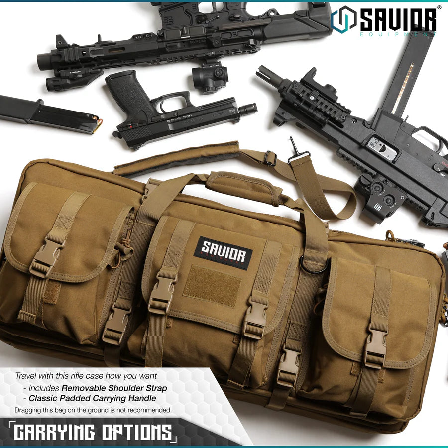 SAVIOR American Classic Shorty Double Rifle Bag - 32"