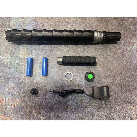 rechargeable stun gun flashlight
