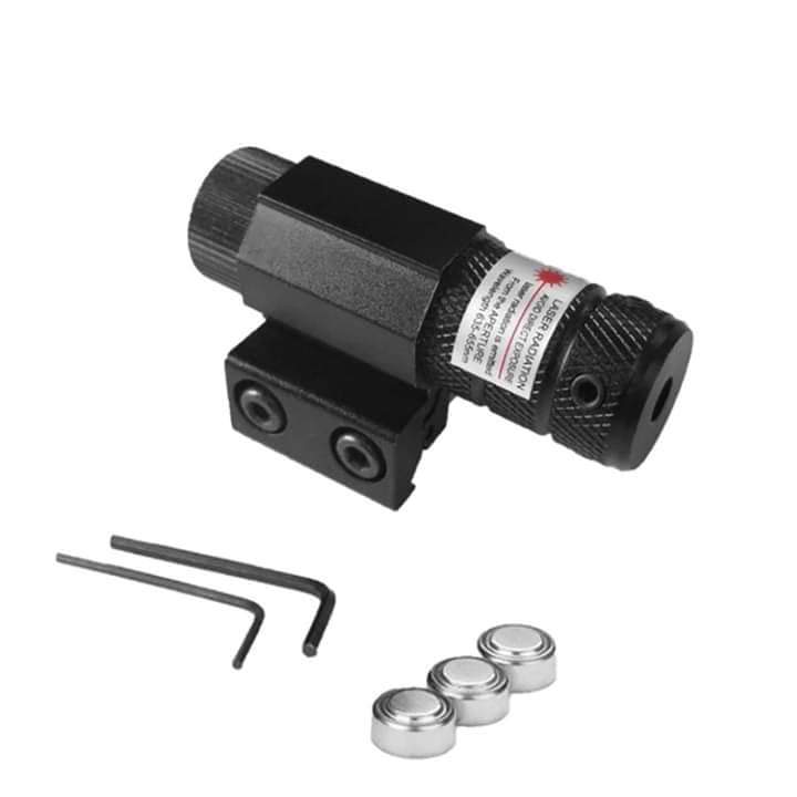 Red Dot Pistol Laser Sight – Fits 20mm & 11mm Rails | Tactical Laser for Pistols & Guns