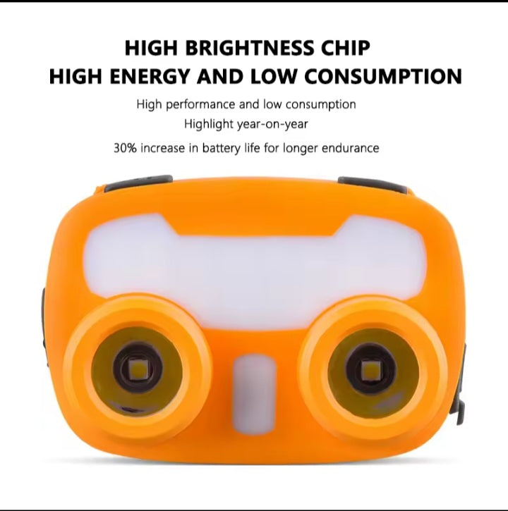 LiitoKala LED Wick LH-AH10 Headlight Cap Clip Lamp with Rechargeable Battery & Touch Sensor