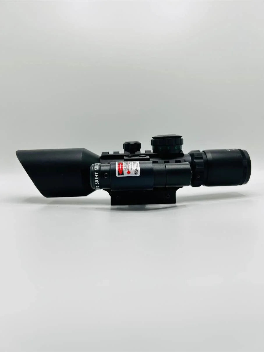 LS3-10x42E Airsoft Scope with Laser Sight – Precision Targeting for Airsoft Enthusiasts
