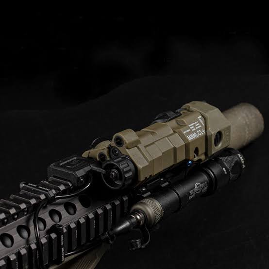 MAWL-C1+ Laser Aiming Device With VIS LED/VIS LASER /Torch LED Replica For Milsim Airsoft Nylon Upgraded