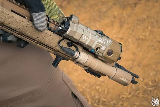 MAWL-C1+ Laser Aiming Device With VIS LED/VIS LASER /Torch LED Replica For Milsim Airsoft Nylon Upgraded