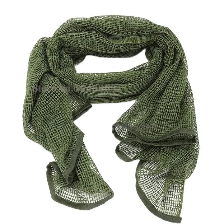Military Men’s Tactical Desert Scarf – Breathable Arab Shemagh for Combat & Outdoor Use